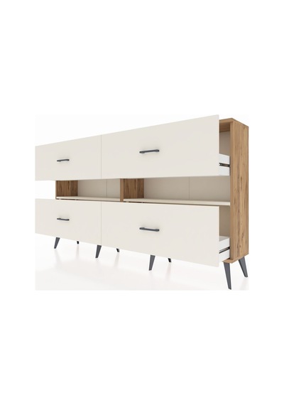 Arges Konsol 2 Raflı 4 Çekmeceli 176x30x99 Çam-aytaşı Aytası/aytası - Atlas Çam Arges Konsol 2 Raflı 4 Çekmeceli 176x30x99 Çam-aytaşı Aytası/aytası - Atlas Çam