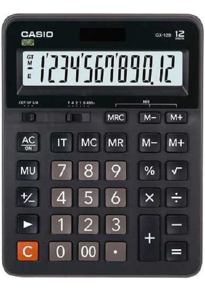 Casio GX-16B Büyük Boy Masaüstü 16 Hane Hesap Makinesi