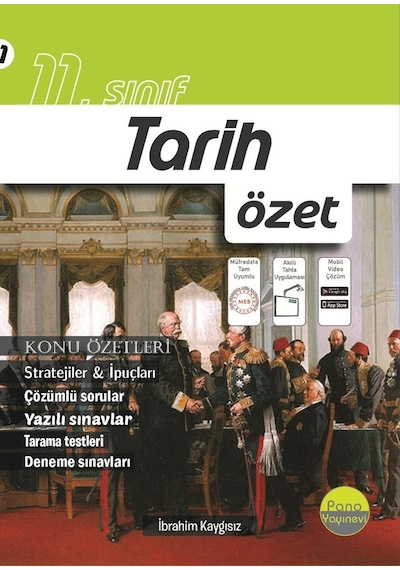Pano Yayınları 1 Tarih Özet Yni