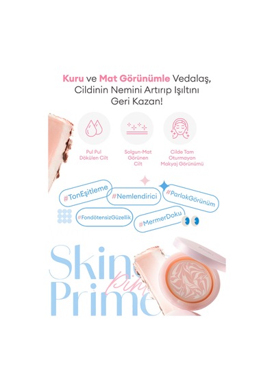 Ton Eşitleyici Aydınlatıcı & Nemlendirici Makyaj Bazı Cushion A'pıeu Waterlock Skin Care Primer Pink