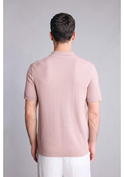 Defacto Standart Fıt Kısa Kollu Polo Tişört G3404ax26smpn56 Pembe-pn56
