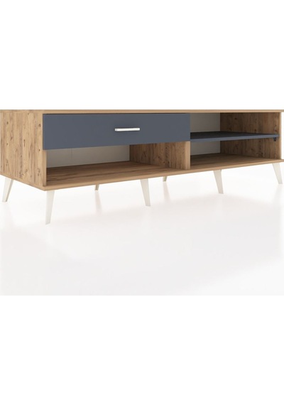 Kronos Tv Ünitesi Tek Raflı Tek Çekmeceli 176x59x51 Çam-antrasit/antrasit Antrasıt/antrasıt Kronos Tv Ünitesi Tek Raflı Tek Çekmeceli 176x59x51 Çam-antrasit/antrasit Antrasıt/antrasıt