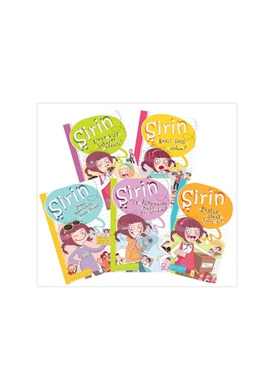 Şirin İş Başında Set - 5 Kitap Takım - Birsen Ekim Özen - Timaş Çocuk