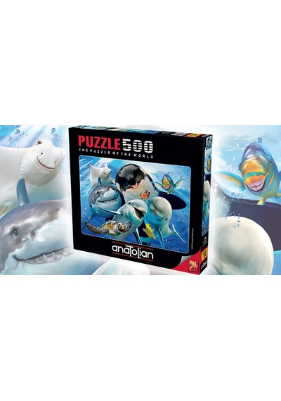 Anatolian Puzzle 500 Parça Derinlerde Selfie 3585