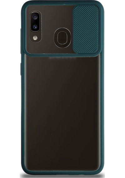 Samsung Galaxy A20 Lensi Açilir Kapanir Kamera Korumali Kilif 496037629