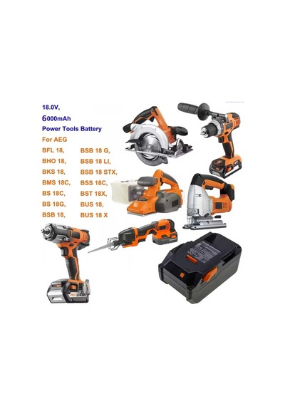 Aeg L1820 R L1815 R L1840 R L1830 R Uyumlu 18v 6ah Batarya