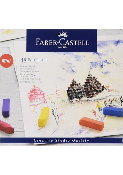 Faber-castell Creative Studio Toz Pastel Boya, 48 Renk, Yumuşak D Çok Renkli