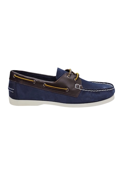 King Paolo King Shoes Lacivert Nubuk Kahve Deri Tımbırlent Ayakkabı King Paolo King Shoes Lacivert Nubuk Kahve Deri Tımbırlent Ayakkabı