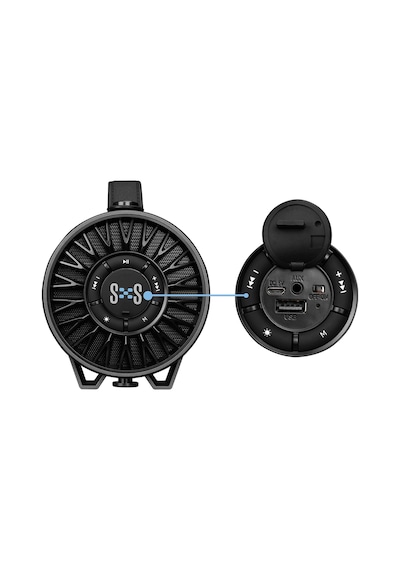 Mikado S40 ECLIPSE Led Işıklı Bluetooth/USB/AUX/FM Hoparlör