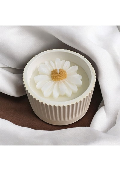 Bernami Mum Pinterest Dekoratif Kokulu Kavanoz Mum Papatya Detaylı Diğer