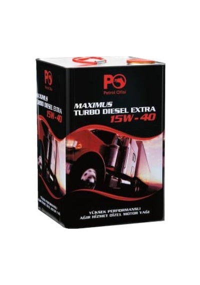 Petrol Ofisi Maximus Turbo Diesel Extra 15W-40 Motor Yağı 17.5 L