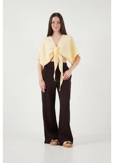 Lela Bayan Bolero 5866354 Sarı Sarı