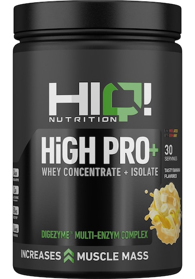 Hıq High Pro+ 900gr Tasty Banana Flavored