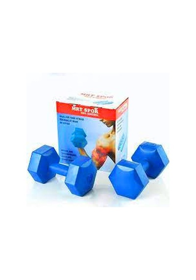 7kg Plastik Köşeli Dambıl 2 Parça 5705
