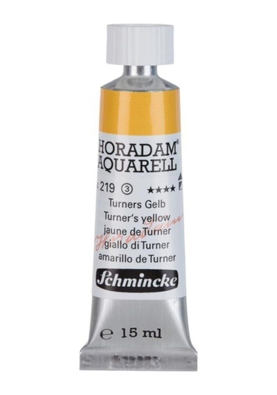 Schmincke : Horadam Aquarell Artist Sulu Boya : 15 Ml Tüp : Seri 3 219 Turner's Yellow