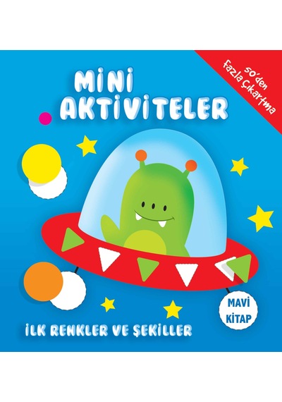 Mini Aktiviteler - İlk Renkler Ve Şekiller Mavi - Rxlu-601139
