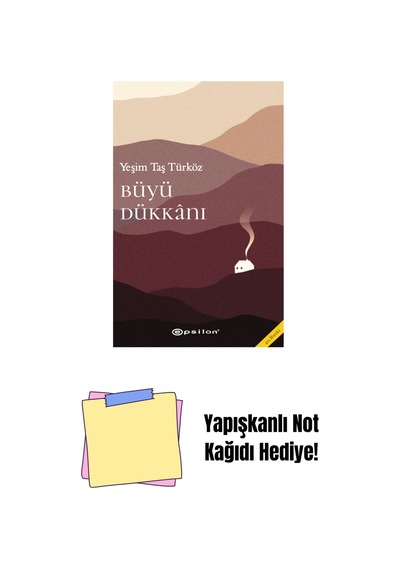 Büyü Dükkanı + Yapışkanlı Not Kağıdı