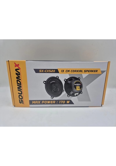 Soundmax 13cm Hoparlör - Soundmax Sx-cx520 Torpido Ve Kapı Hoparlörü - Soundmax 13cm Koaksiyel Hopar