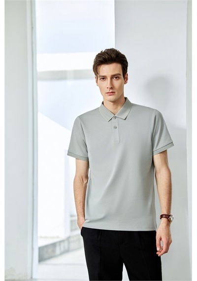 New Performance Premium Polo T-shirt 58.1% Pamuk 37.7% Polyester 4.2% Spandex Yeşil