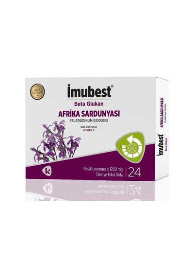 Imubest Betaglukan, Afrika Sardunyası 24 Pastil