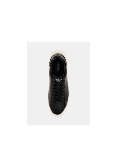 Guess Elba Erkek Siyah Sneaker Fmflbafab12-black Siyah