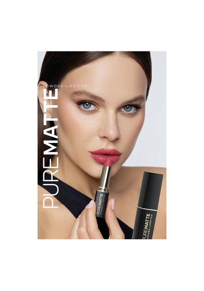 Pure Matte Powder Lipstick No: 117 - Nemlendirici Pudramsı Mat Ruj Çok Renkli