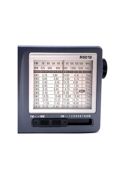 Lexroo Tecsun R-9012 Taşınabilir Analog Radyo Kısa Dalga Fm Stereo Alıcı Fm/mw/sw 12 Bantlı Dünya