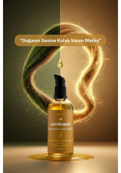 Lumirepair Onarıcı & Parlaklık 100 Ml - Argan & Avokado Saç Bakım Yağı