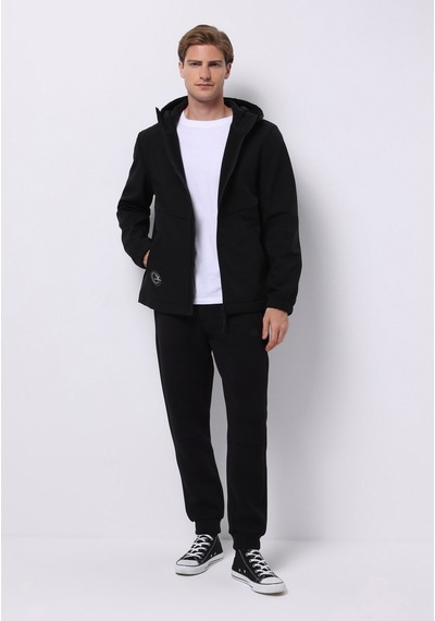 Colin's Colins Slim Fit Erkek Siyah Yağmurluk Cl1076148 Q1.v1 Blk Siyah