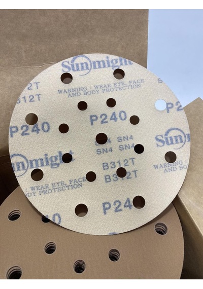 Sunmight Gold 44812 Delikli Su Zımpara 240 Kum 15 CM 100 Adet