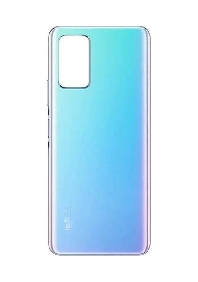 İnfinix Note 8 Arka Pil Batarya Kapağı Beyaz Mavi