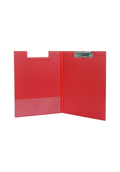A4 Kapaklı Sekreterlik Kırmızı, Bloknot Yazı Tablası, Clipboard