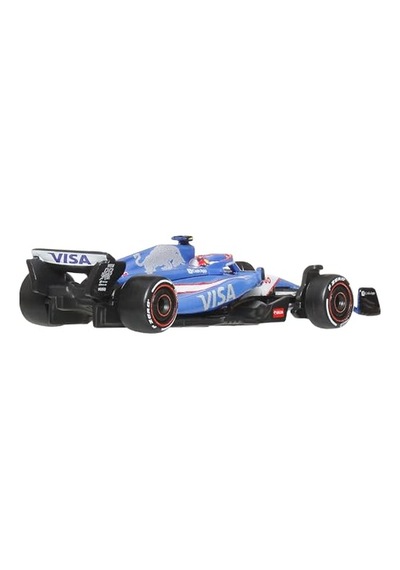 Hot Wheels Formula 1 Visa Cash App Yarış Arabası, Metal Gövde, Kauçuk Tekerlekli, 13+ Yaş, Koleksiyonluk Model, 2024 F1 Serisi, Liam Lawson