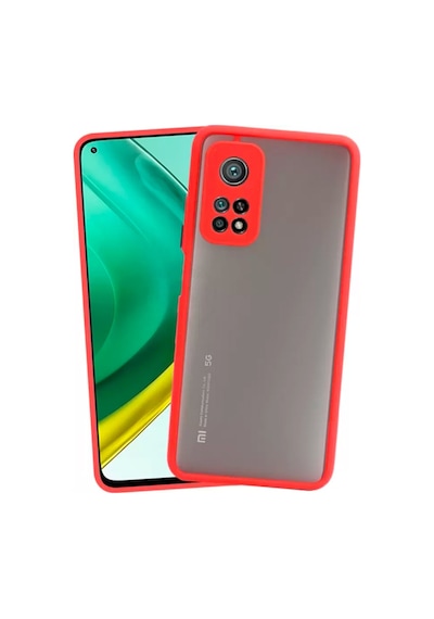 Xiaomi Mi 10T - Mi 10T Pro Kamera Korumali Premium Silikon Kilif 294096568 - Renk / Lacivert
