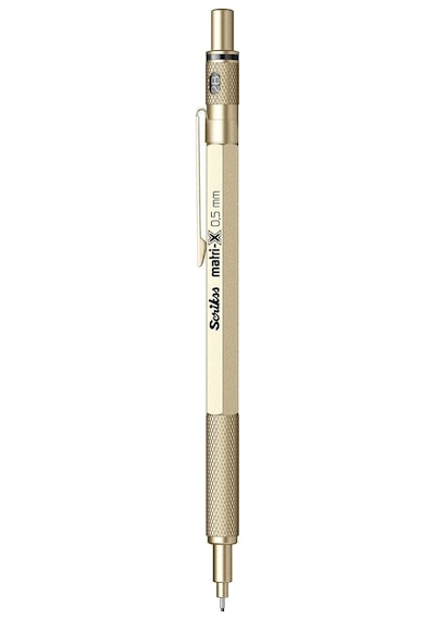 Scrikss Matri-x Versatil 0.5 Mm Metalik Altın Şeffaf Amb.