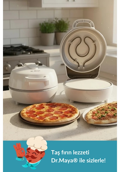 Dr.maya Multi 1200 W Taş Fırın Lahmacun Makinesi