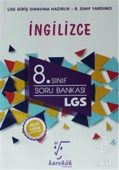 8.Sınıf LGS İngilizce Soru Bankası- Karekök Eğitim Yayın
