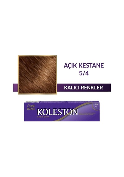 Koleston Single Saç Boyası - 5/4 Açık Kestane