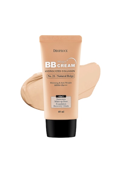 Deoproce Deniz Kolajeni İçeren Yoğun Kapatıcı BB Krem Spf50+ Pa+++ No:21 Magic BB Cream 60 ML