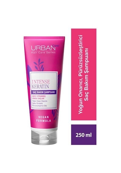 Urban Şampuan 250ml. Intense Keratın Tüm Saç Tipleri