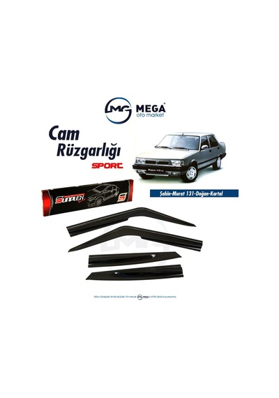 Tofaş Uyumlu Cam Rüzgarlık Mugen Tip Sunplex