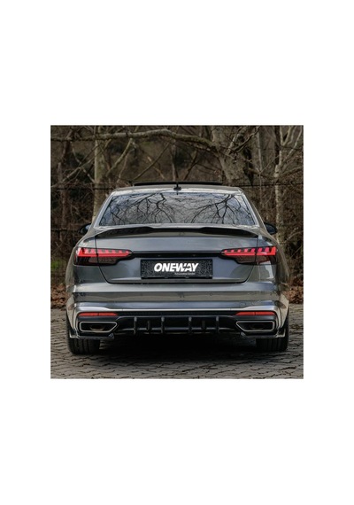 Audi A4 B9 S-line 2019-2024 Arka Flap Seti Sportif Tampon Eki & Agresif Görünüm