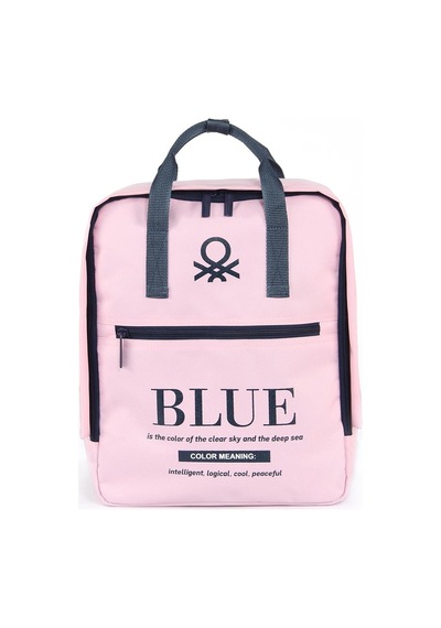 Unıted Colors Of Benetton. Sırt Çantası 03802 - Pembe