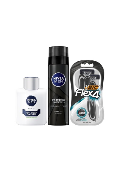 Erkek Hassas Tıraş Sonrası Balsam 100 Ml, E Vitamini, Pro Vitamin, Alkolsüz, Hassas Ciltlere Özel + Tıraş Jeli De