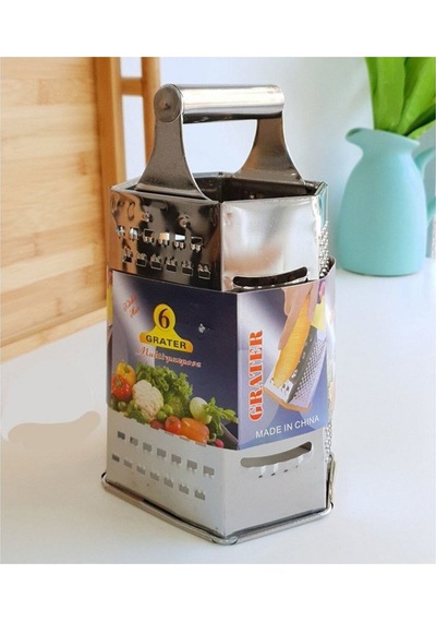 6 Gen Rende 23 Cm Uzunluk Çelik Altıgen Grater Rendesi Çelik Diğer