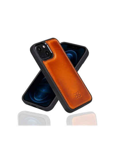 Bouletta Apple İphone 13 Mini Uyumlu Deri Arka Kapak Rst2ef Taba