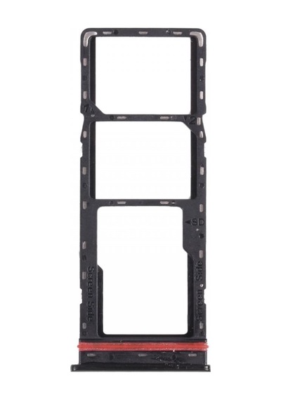 İnfinix Hot 8 Lite Uyumlu Sim Tepsisi - Siyah Sim Ve Sd Kart Yuvası.