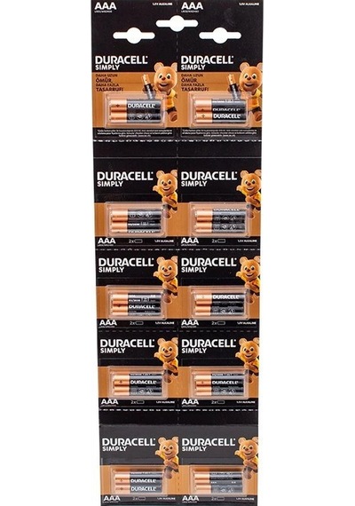 1.5v İnce Aaa 20'li Lin Pil Lr03/mn20