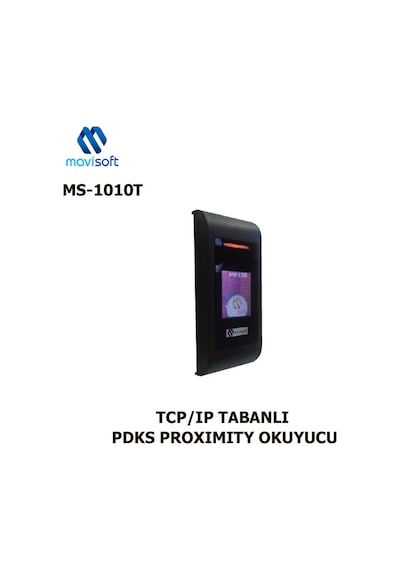 Ms-1010T Tcp/Ip Tabanlı Pdks Proximity Okuyucu
