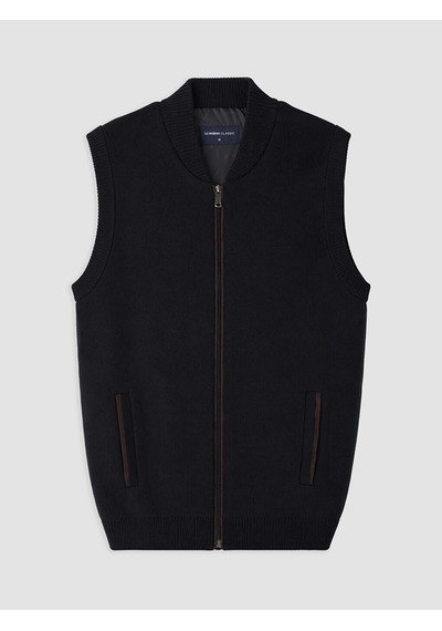 Lcwaıkıkı Classic Lacivert Regular Fit Erkek Triko Yelek